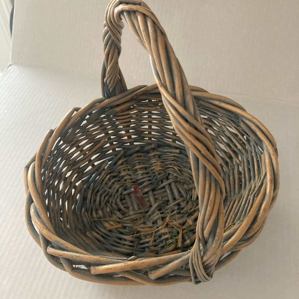 Woven Basket with Handle